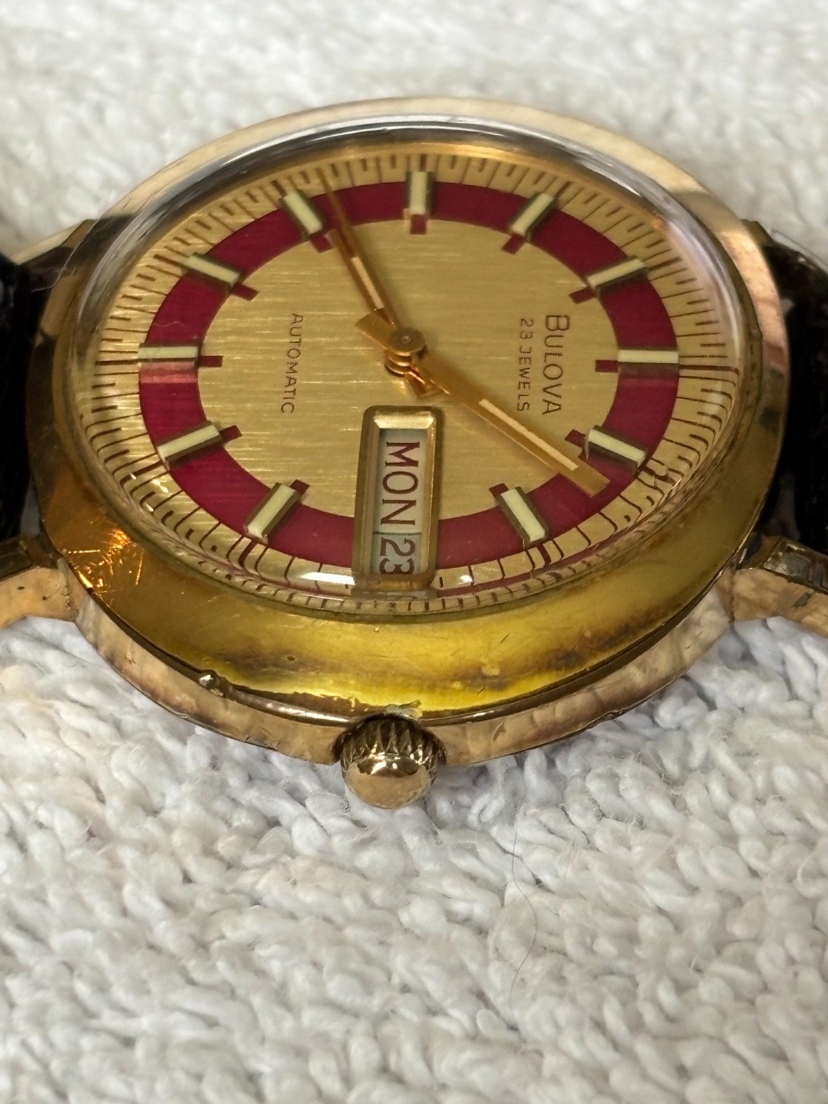 Bulova Automatic 23 Jewels President Sea King