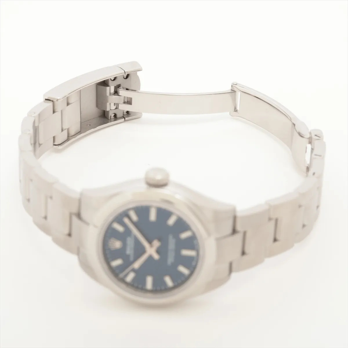 Rolex Oyster Perpetual 28 276200 SS SS AT blue dial