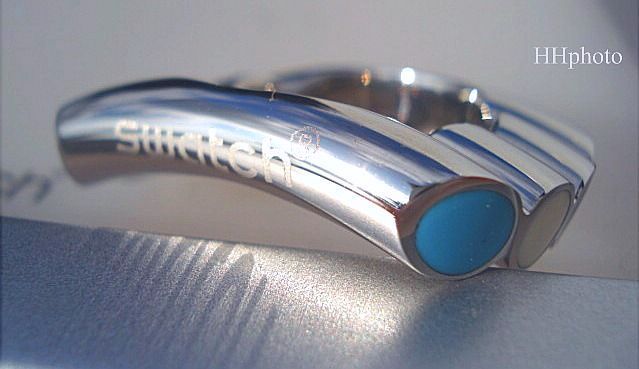 Swatch Bijoux Jewelry: Ring “Ocellus” Blue *New / Extravagant/ Very Rare!*