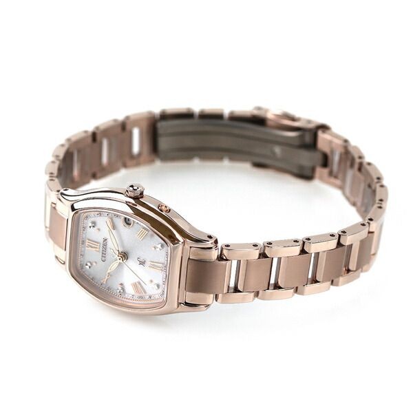 CITIZEN Women’s Watch ES9354 69B xC Basic Collection Eco Drive Radio Clock