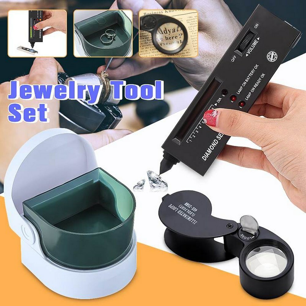 Portable Diamond Gem Tester Selector Gemstone Platform Jeweler Tool Testing Pen