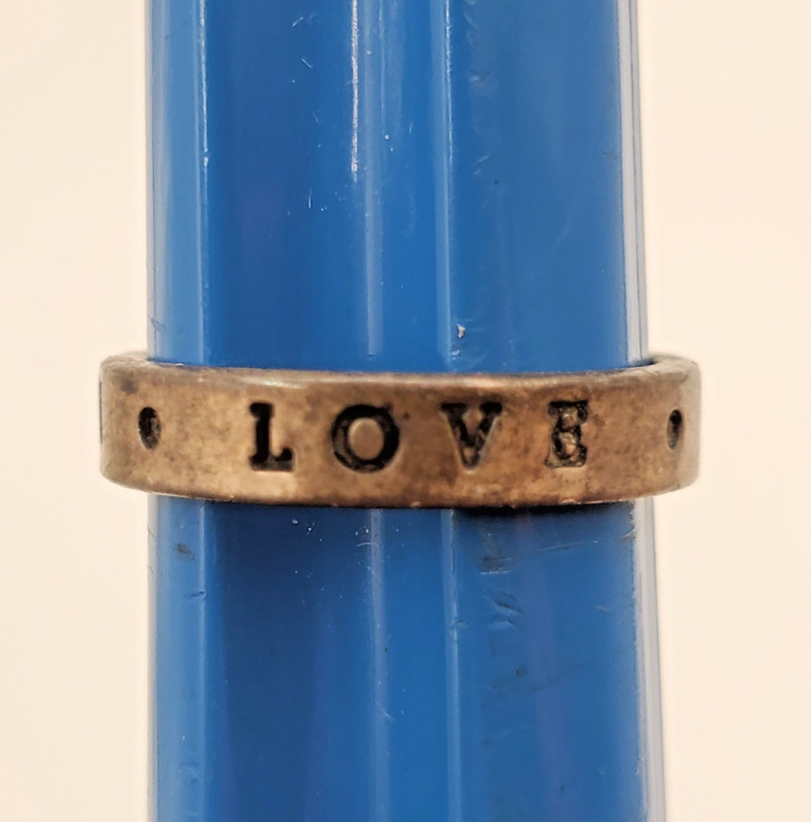 925 BDS True Love Waits Ring 7 Sterling Silver 3g Wedding Band Purity Reminder