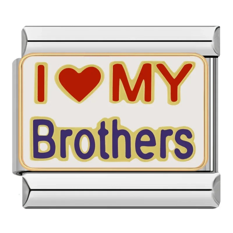 Charming Love Niece Links for DIY Stainless Steel Bracelets – DJ132