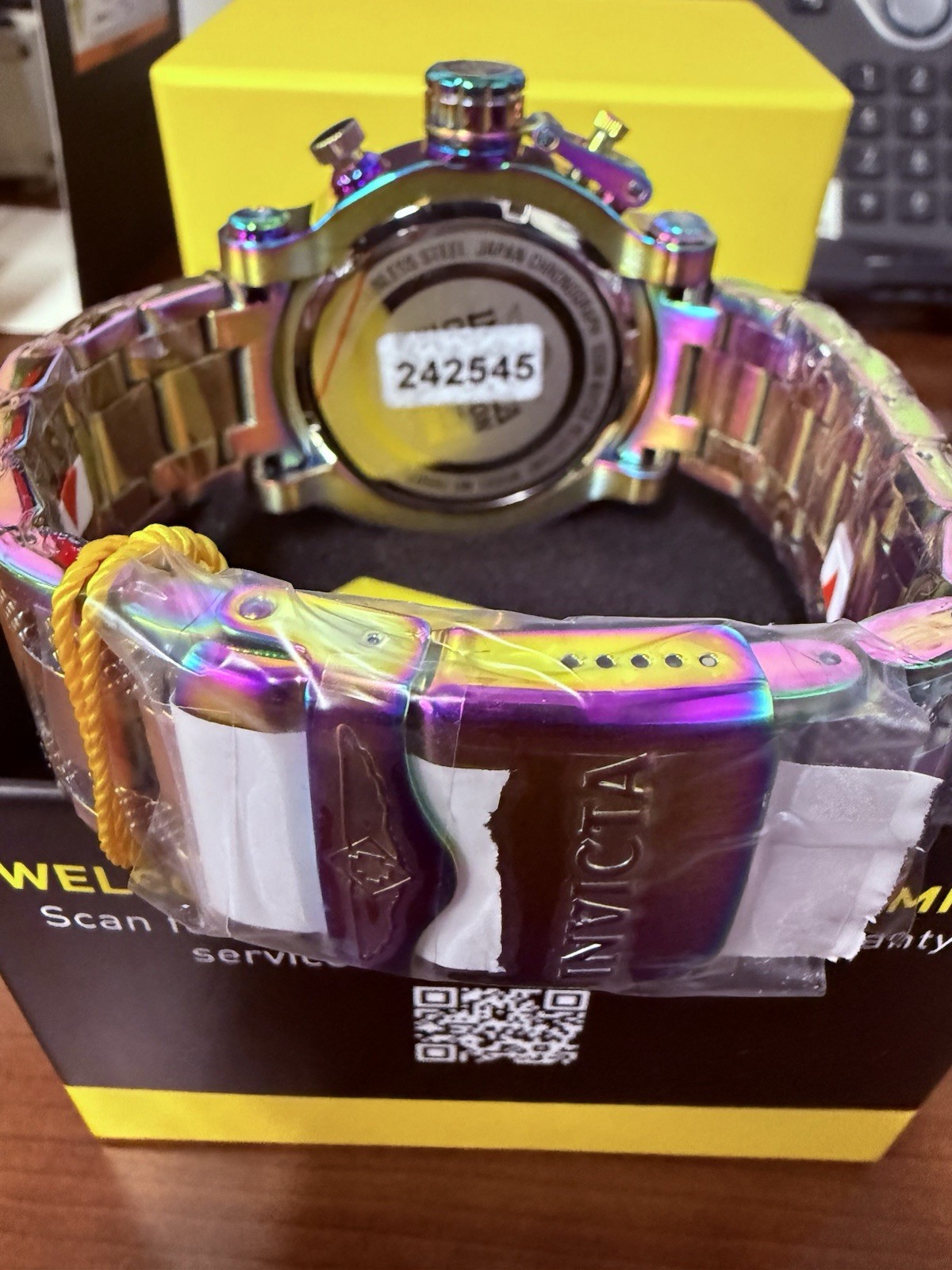 Invicta Coalition Forces Abalone Dial Iridescent Stainless Steel 52mm 26507