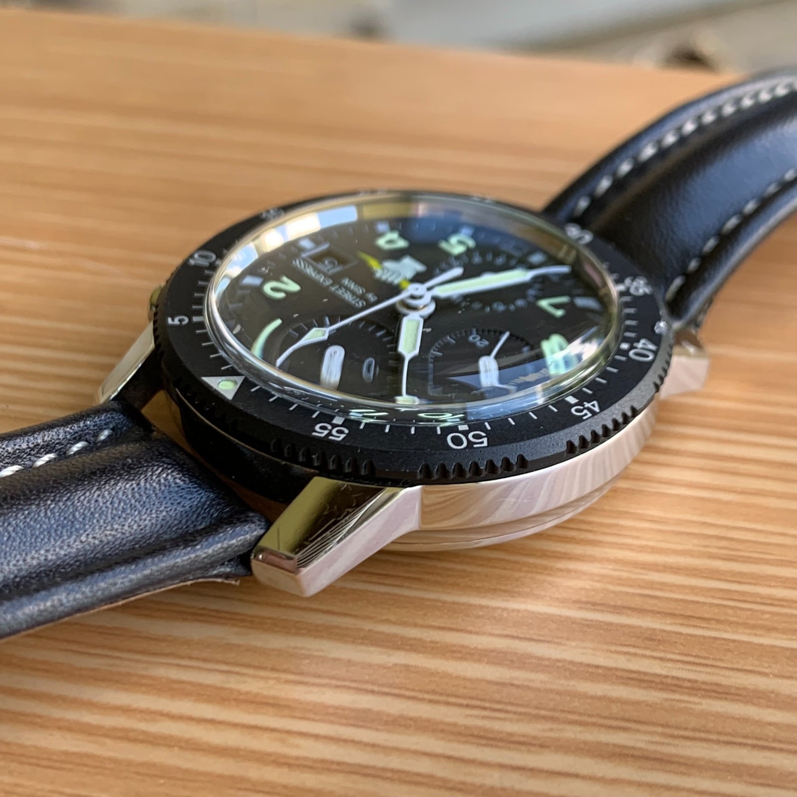 Sinn 103ST “Street Express” Automatic Chronograph Stainless Steel Wristwatch