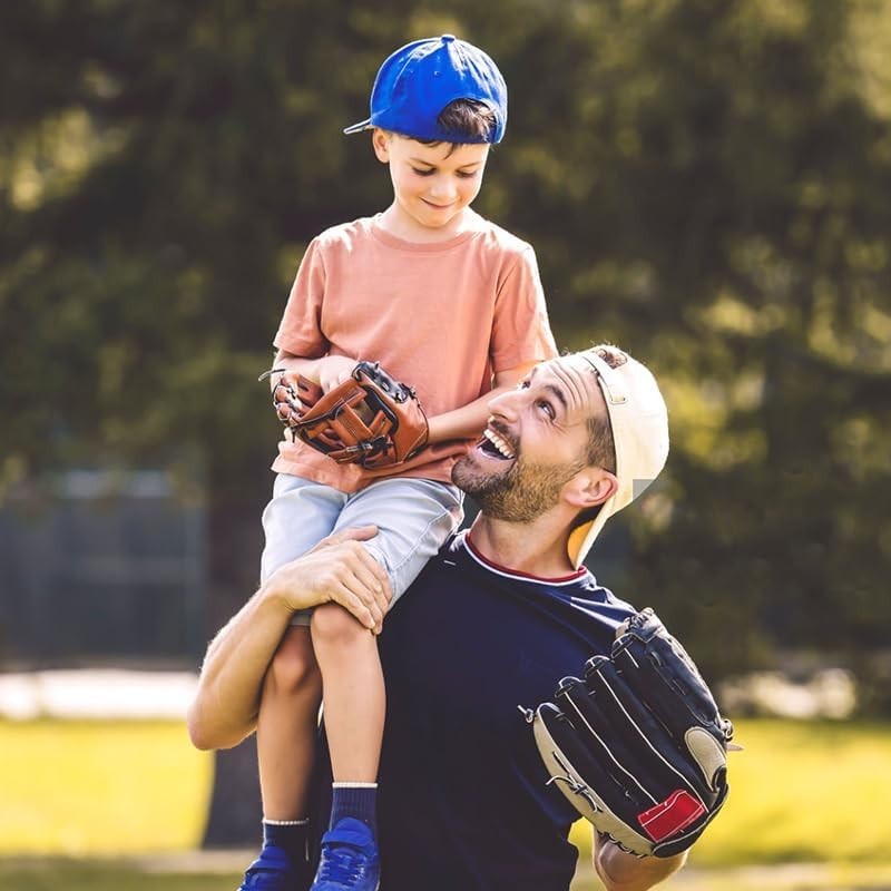 Baseball Enthusiast Adjustable Necklace – Navy Blue Bling Jewelry for All Ages