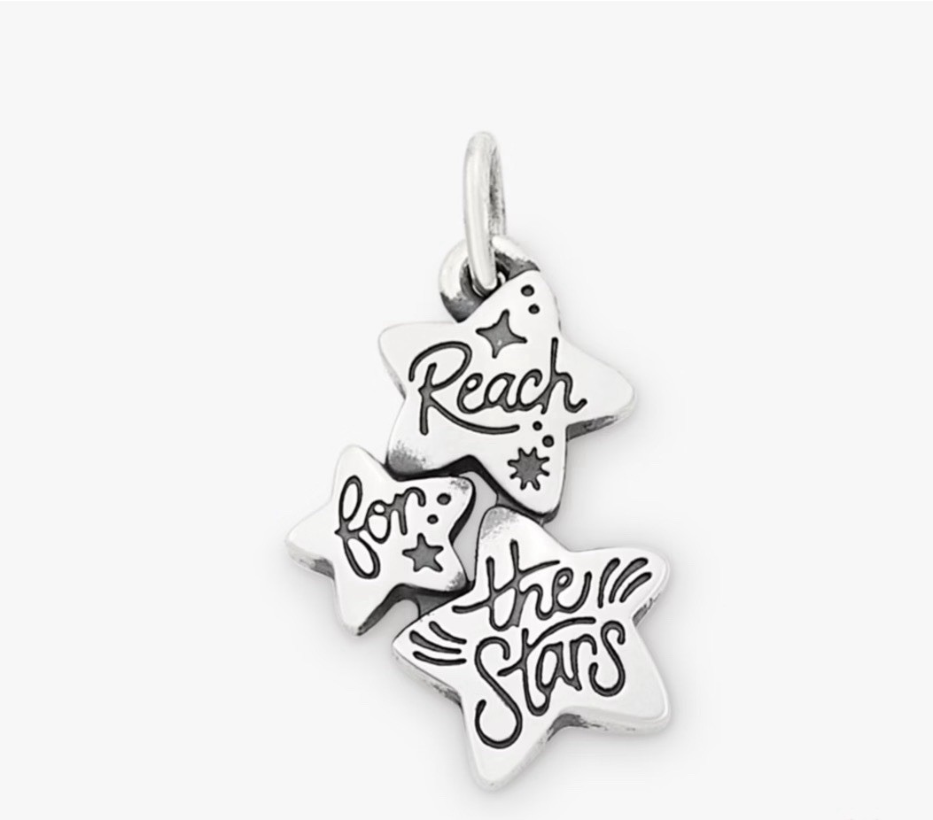 James Avery Current Season Reach for the Stars Charm! Sterling Silver NIB
