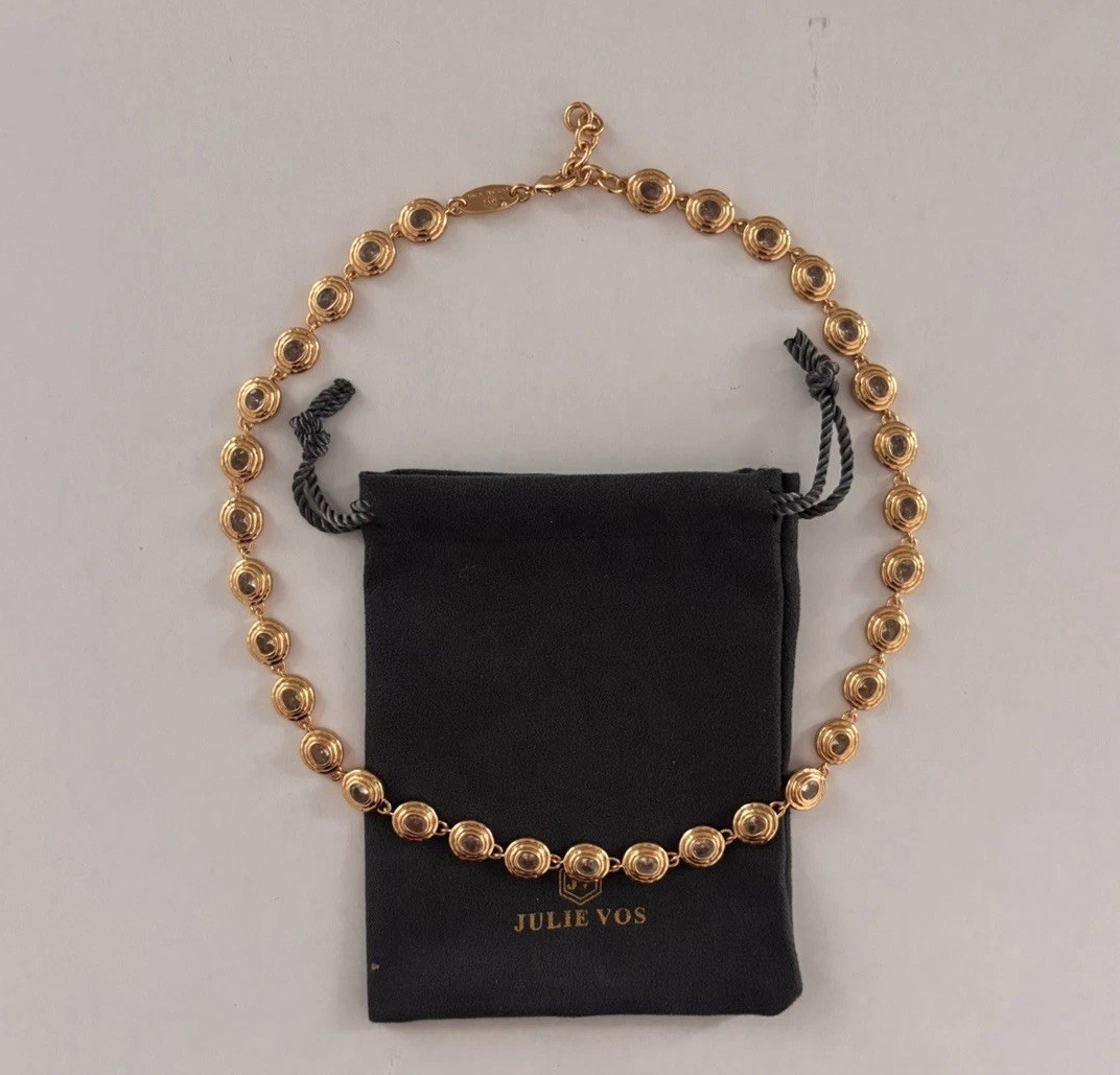 Julie Vos Tudor Tennis Necklace