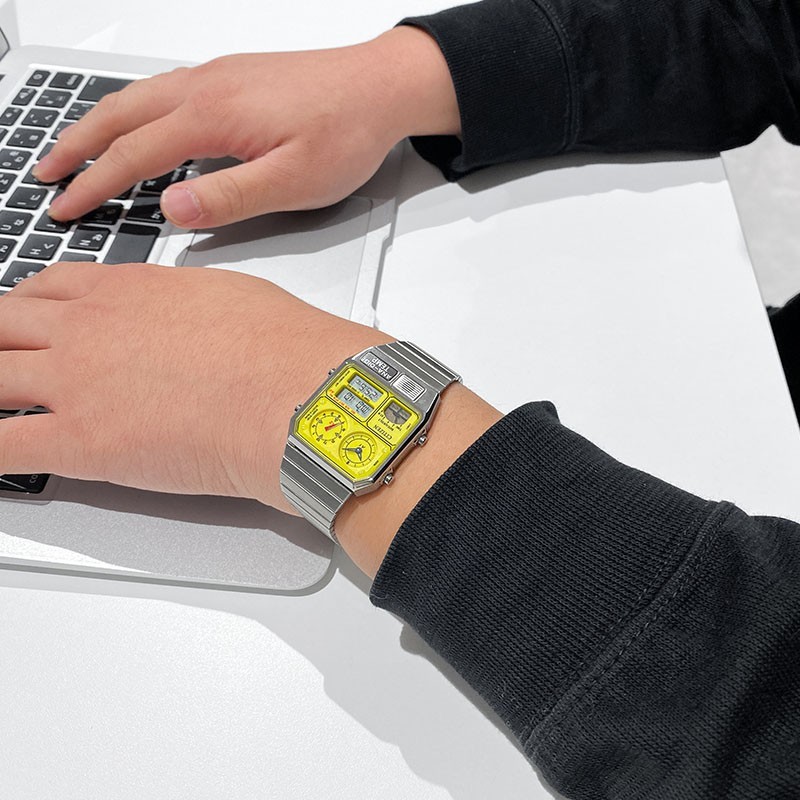 Citizen Ana Digi Temp JG2170-59Y Limited 500 Yellow Record Label Watch
