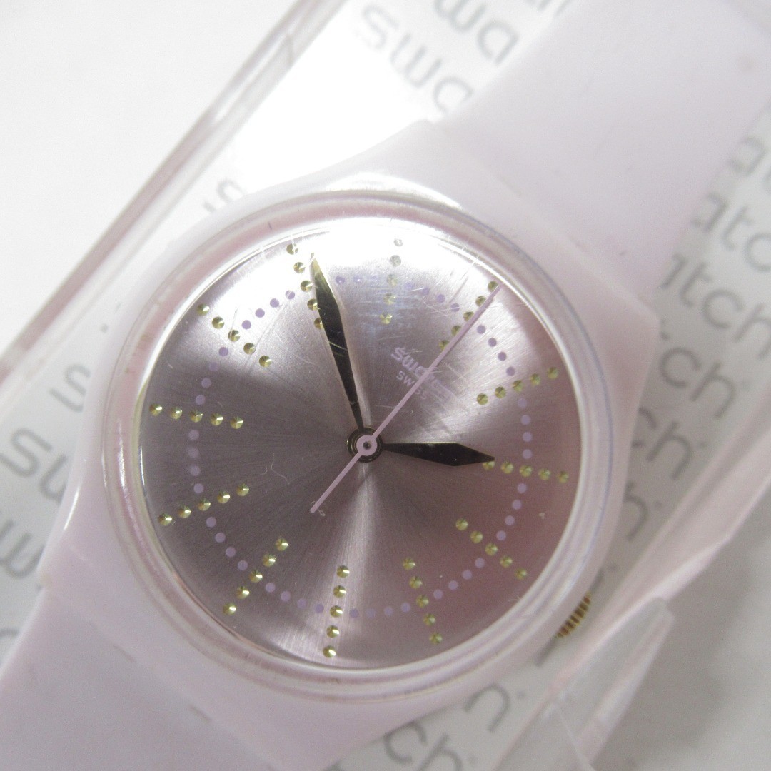 Women’s Swatch Pink Wristwatch Swiss Made Boxed *SPARES/REPAIRS* | Preloved