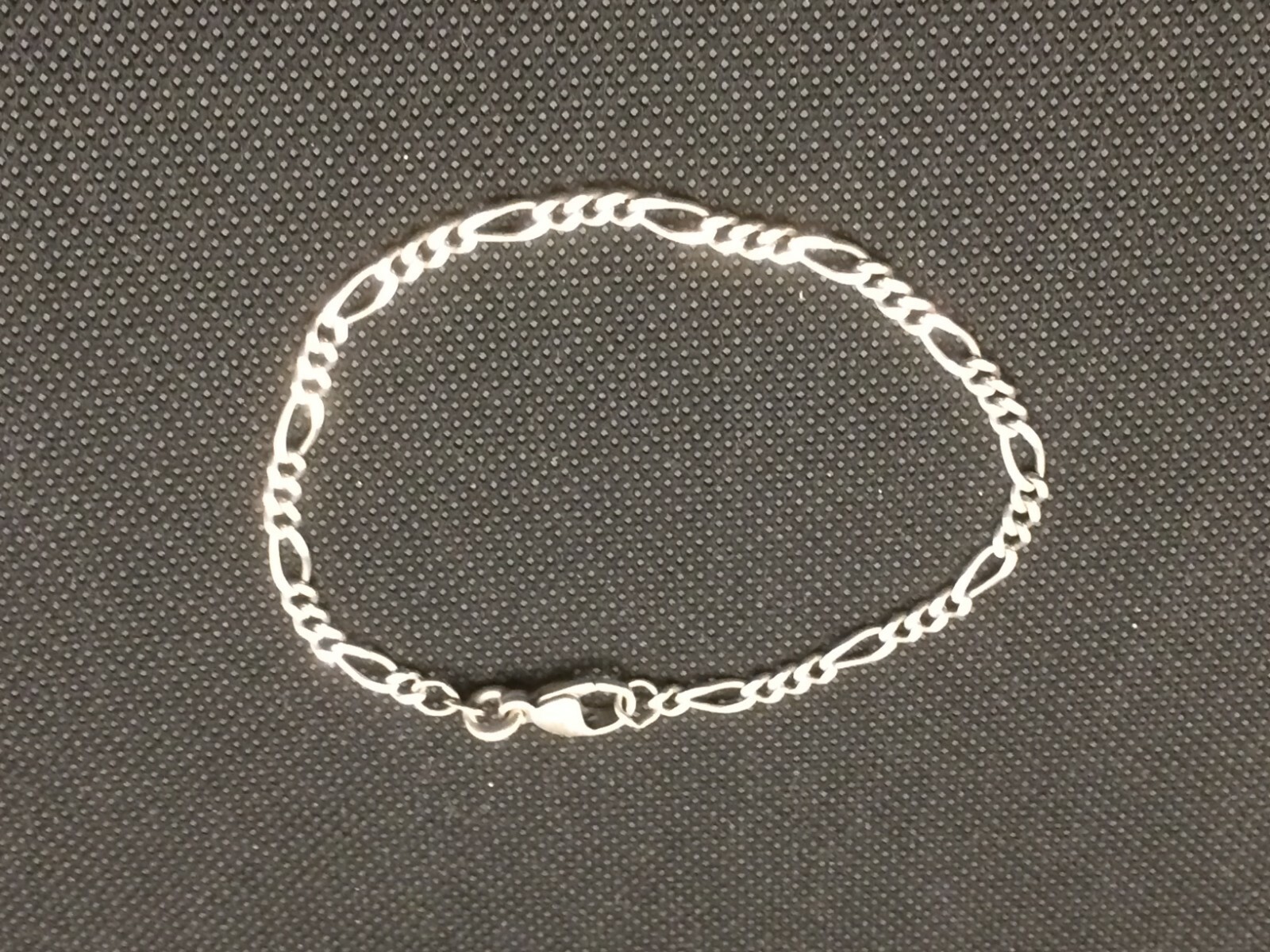 Pretty 925 Silver Hallmarked Bracelet + FBM Hallmarked 20cm Charm Bracelet