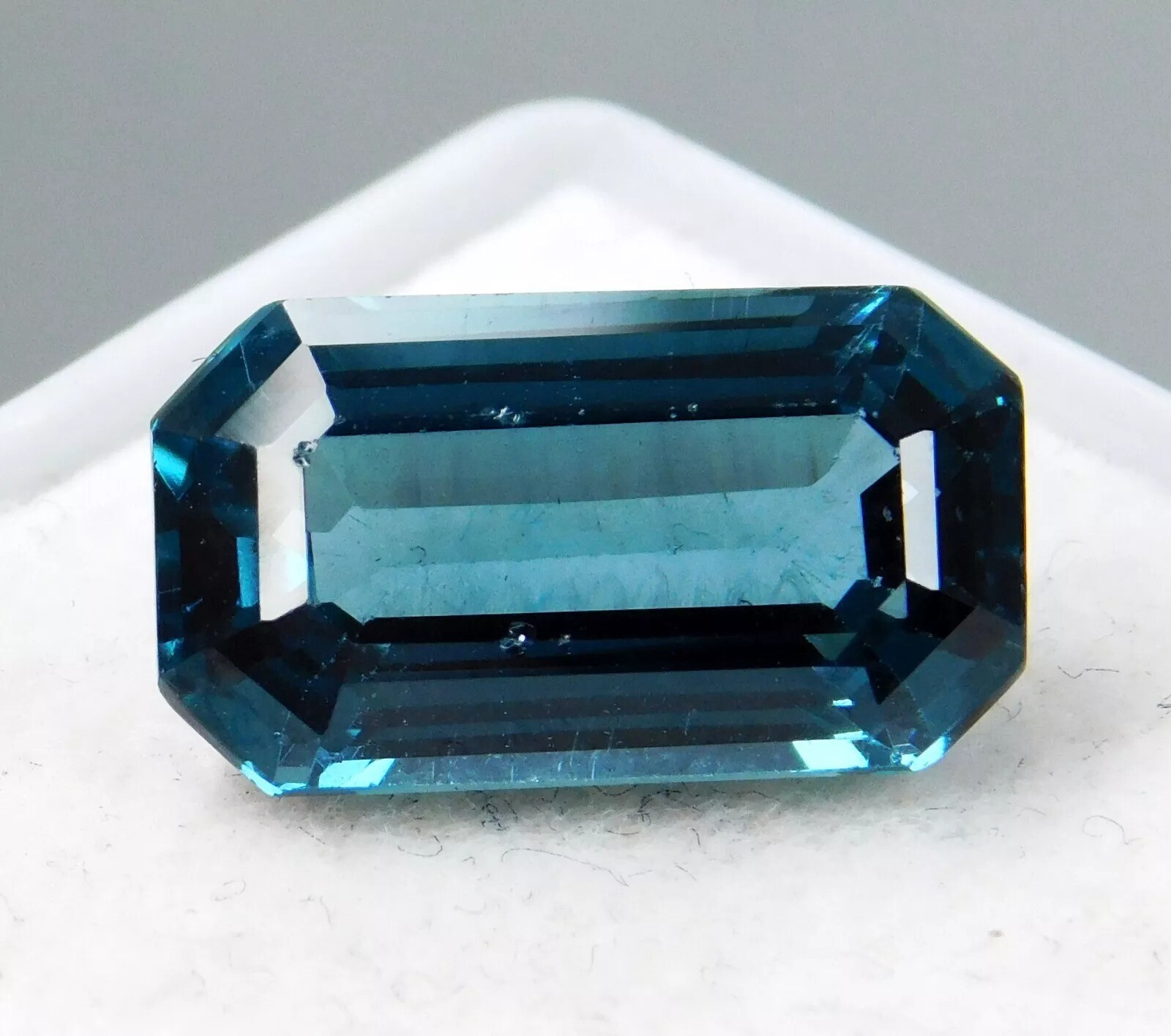 Blue Indicolite Tourmaline EGL CERTIFIED 7-10 Ct Natural Afghani Loose Gemstone
