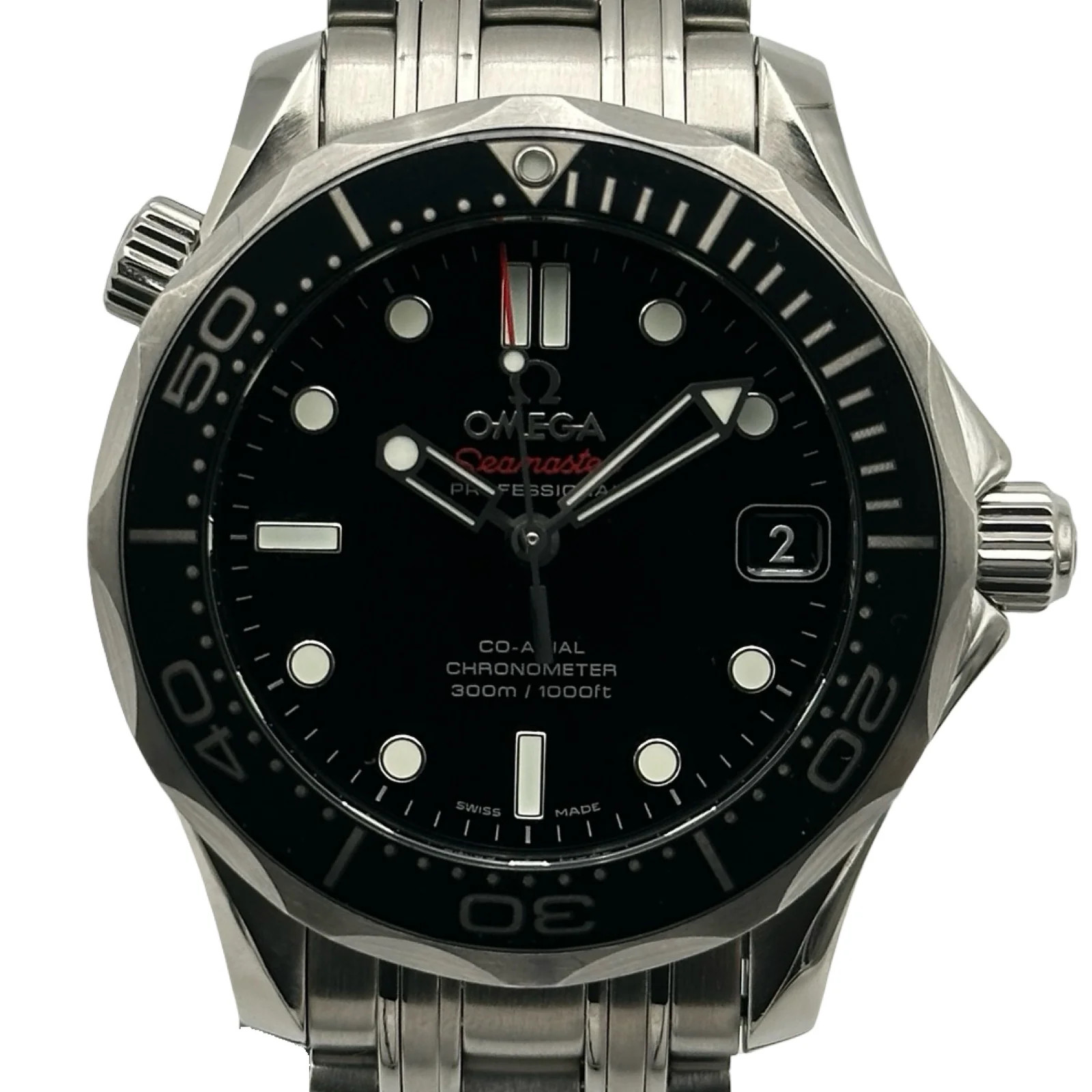 Omega Seamaster Diver 300M Co-Axial Chronometer 212.30.36.20.01.002 Black #307
