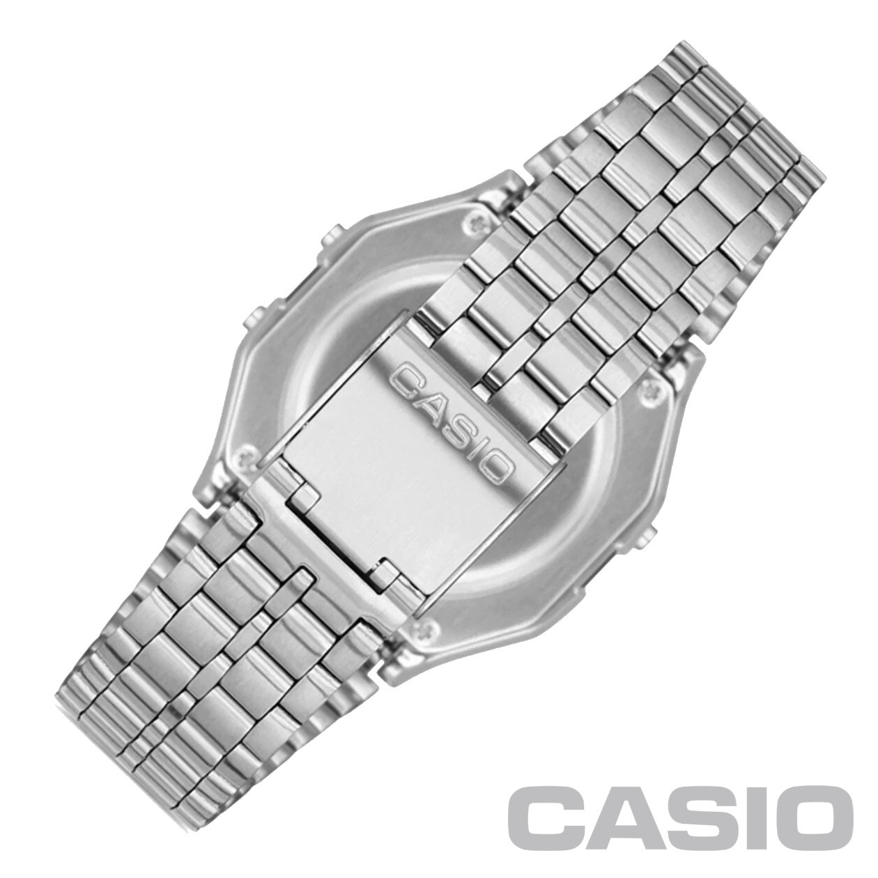 CASIO MADE IN JAPAN A159WA-N1DF Digital Watch Stainless Steel Band