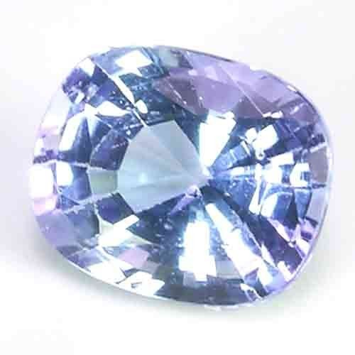 CAPTIVATING GEM NATURAL BRIGHT PURPLE BLUE COLOR TANZANITE – CUSHION CUT