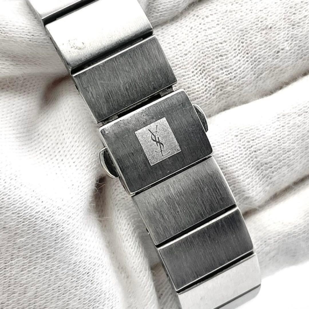 Yves Saint Laurent Diamond Quartz Ladies Watch Black Japan 0711910
