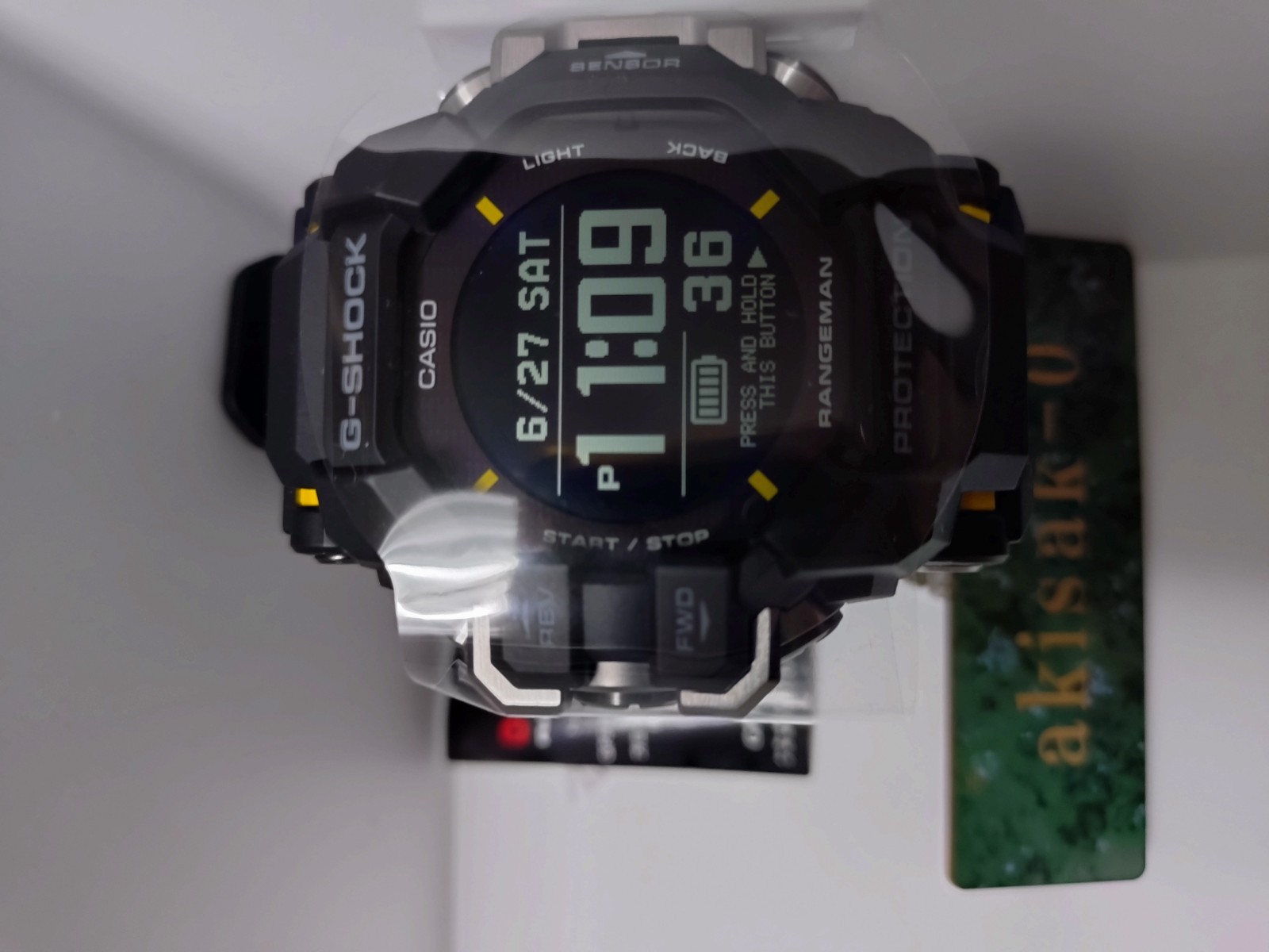 Casio G-SHOCK GPR-H1000-1JR GPS Military Style Watch New