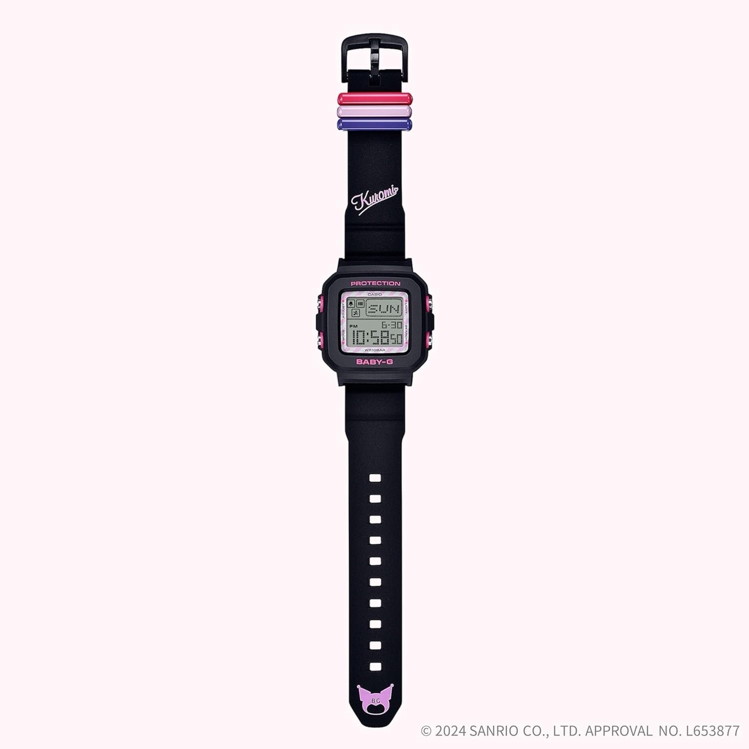 CASIO BABY-G＋PLUS BGD-10KKM-1JR Kuromi Collaboration Women Watch New Japan