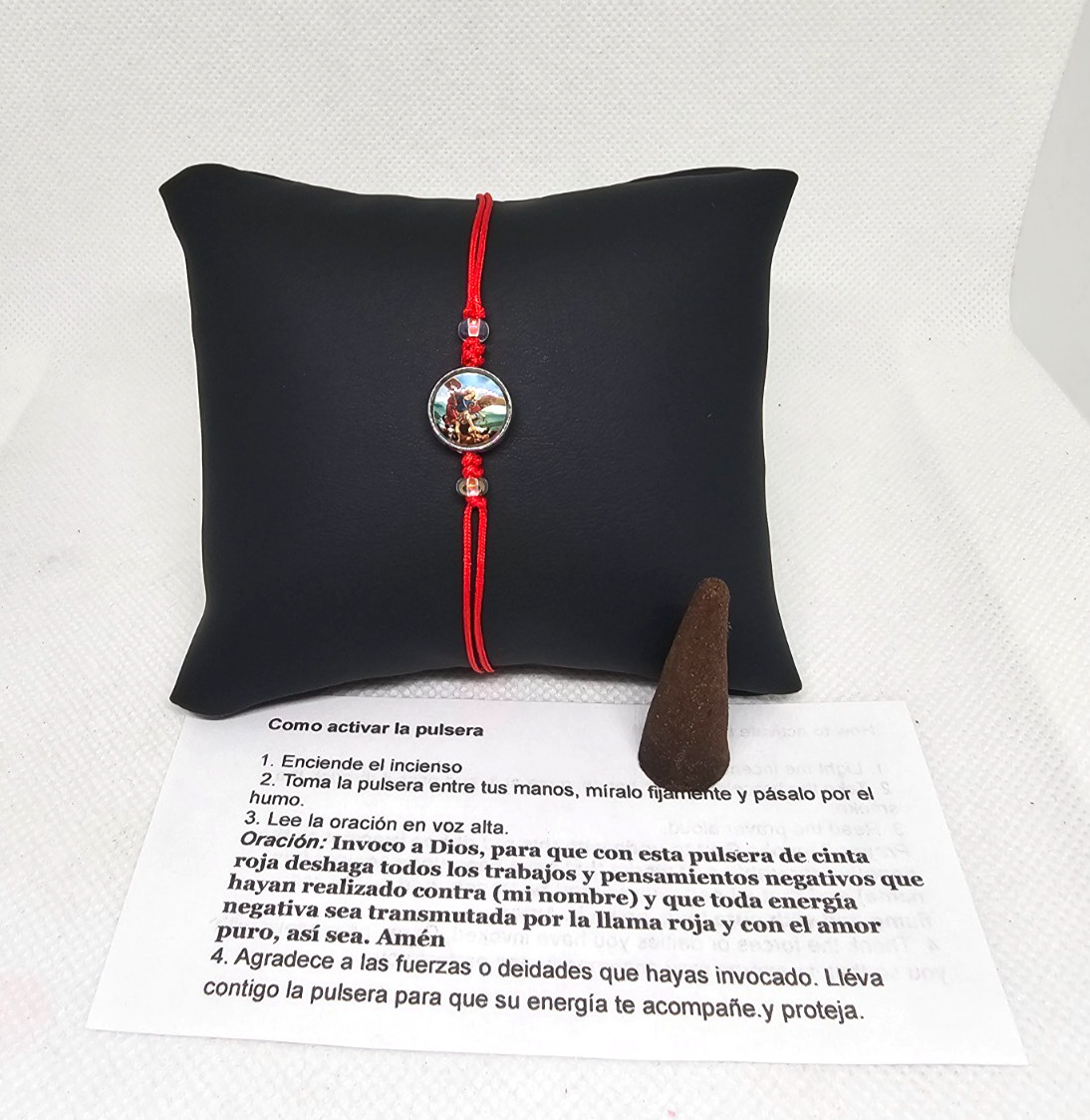 PULSERA SAN MIGUEL ARCANGEL / SAINT MICHAEL THE ARCHANGEL BRACELET PROTECCION