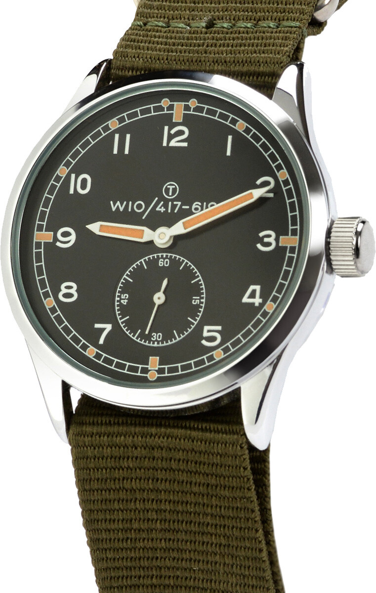 Ailager® Dirty Dozen British Military WW2 Service Watch – Luminous Hands – Repro
