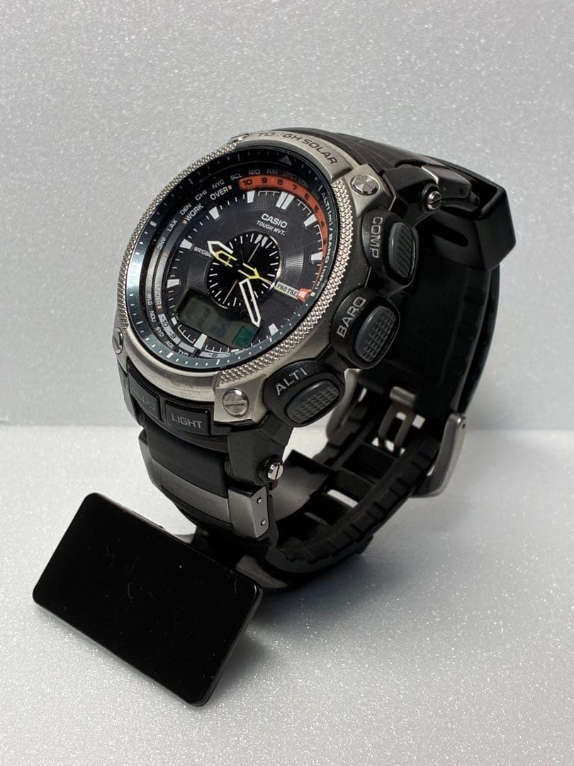 Excellent Condition CASIO PROTREK PRW 5000 1JF Watch