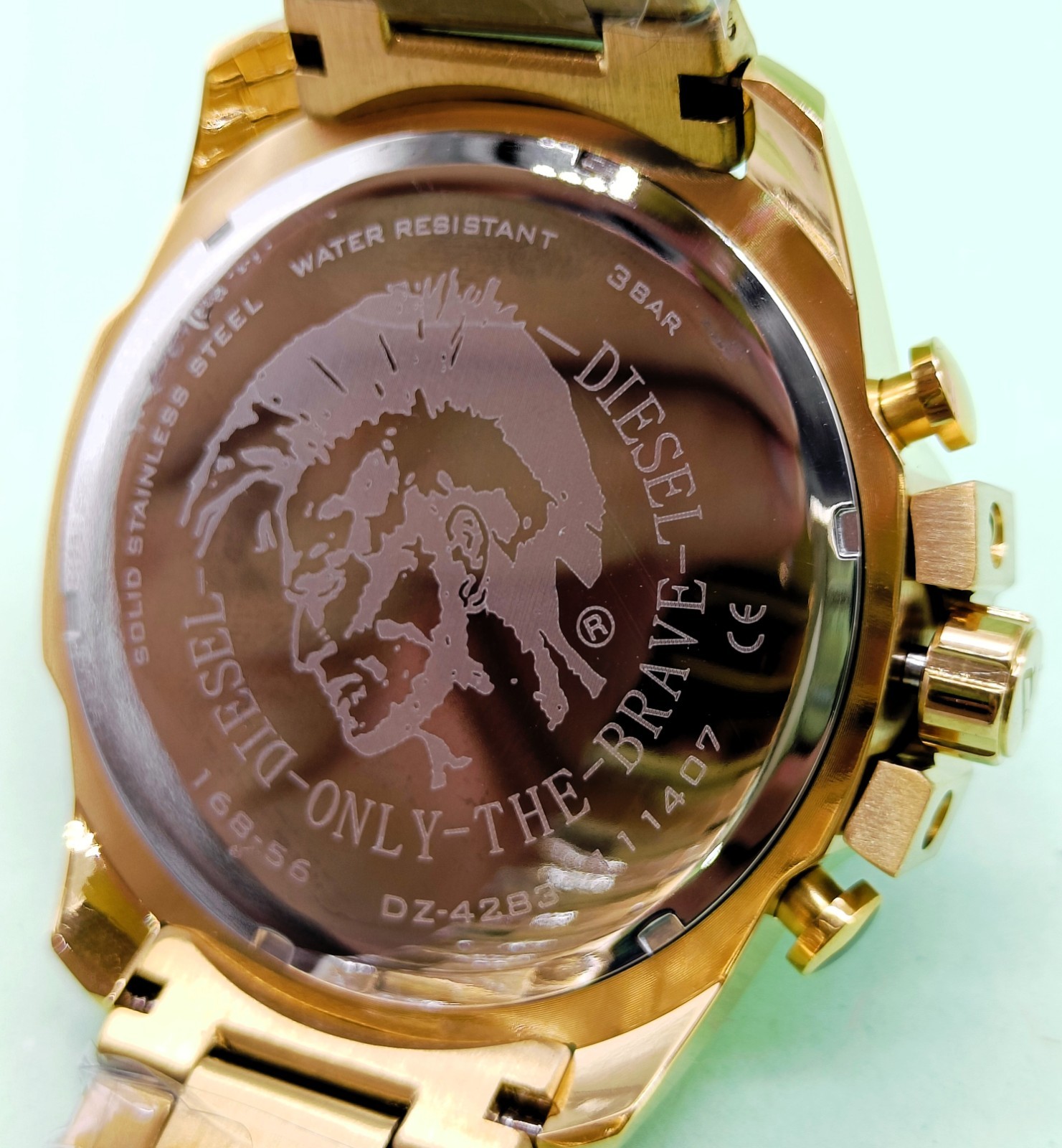 Awesome Diesel 10 Bar “ONLY THE BRAVE” Chronograph Quartz Men’s Wrist Watch