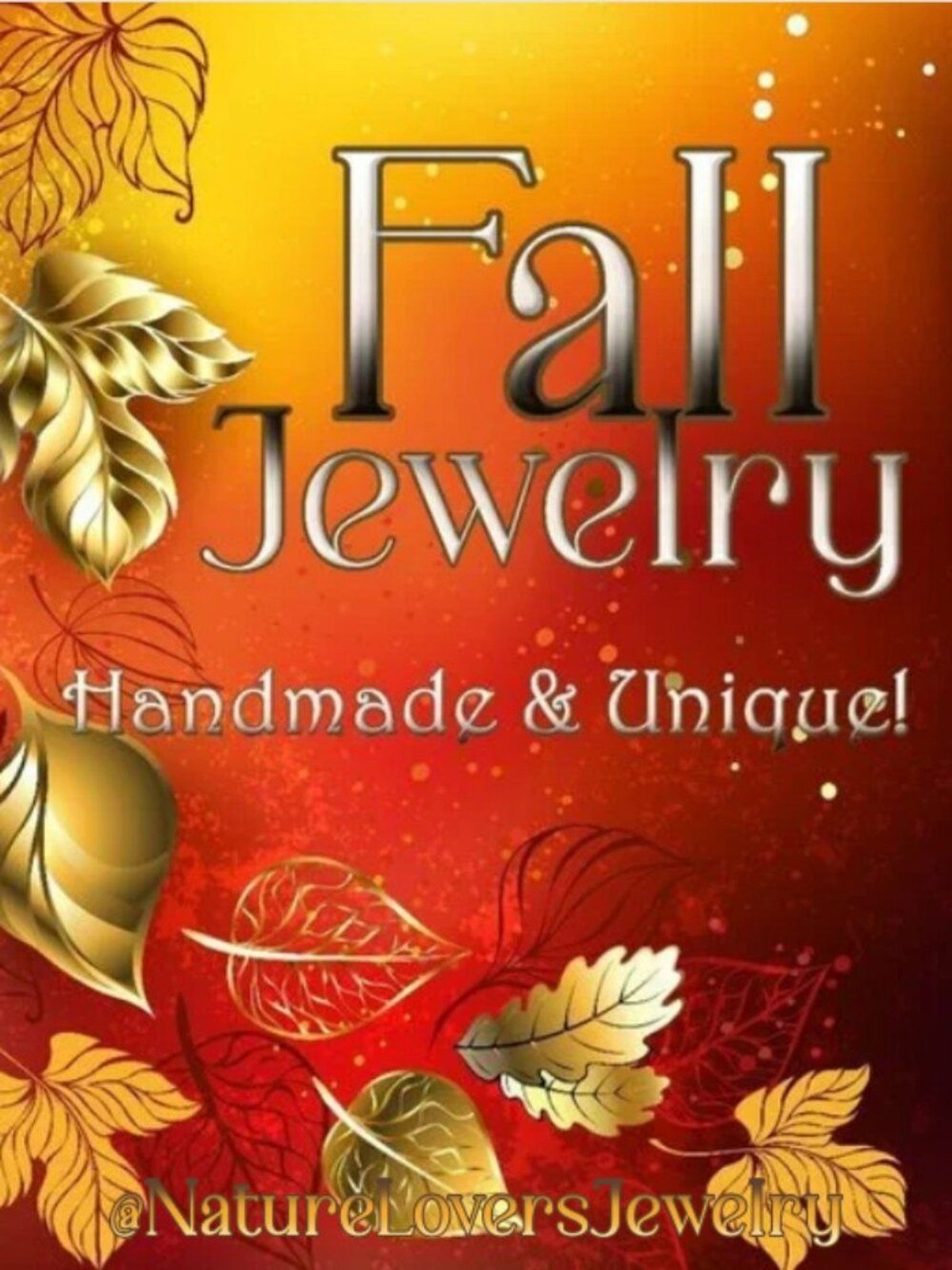 NEW! Handmade Short Stack Beaded Dangle Earrings – Fall ForestCore Bohemian