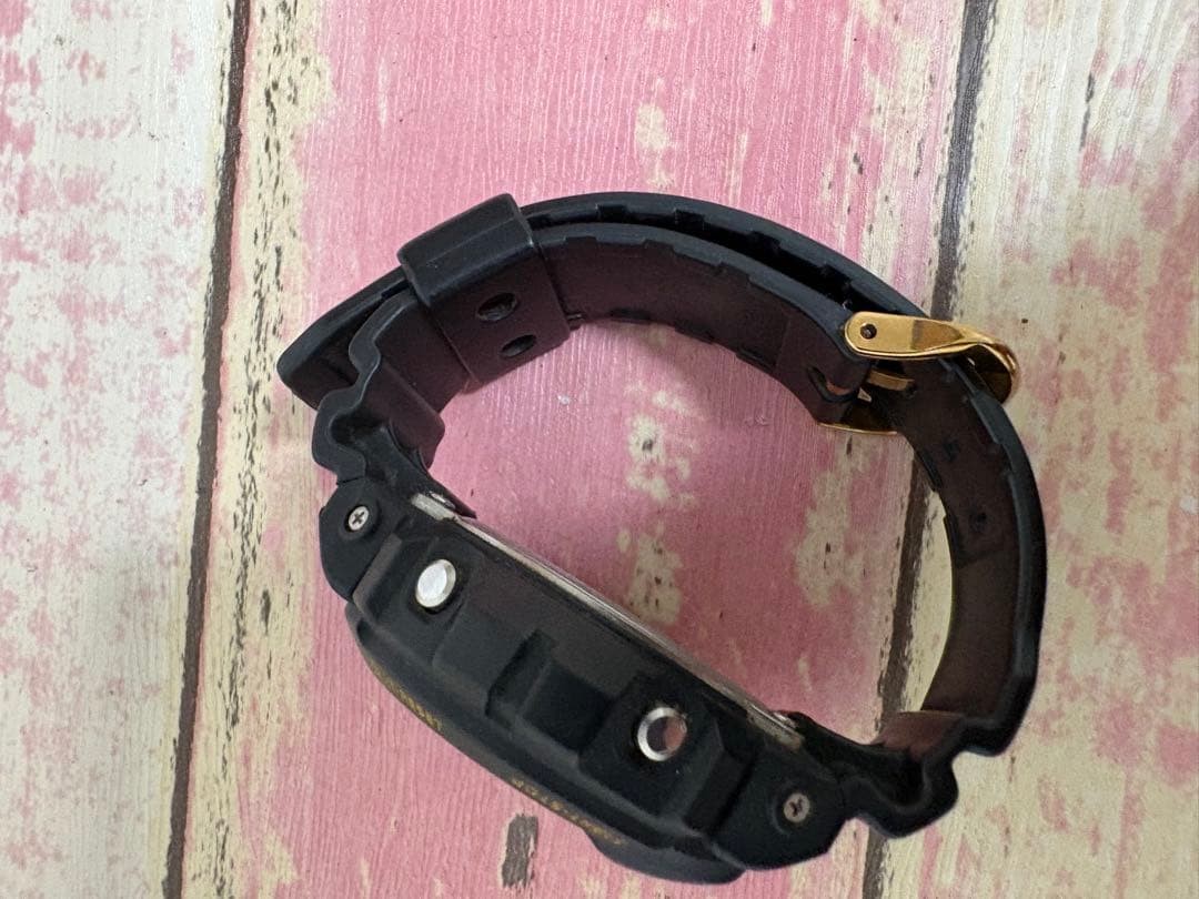 CASIO G-SHOCK DW-069 Main body Black Gold Genbu Working item