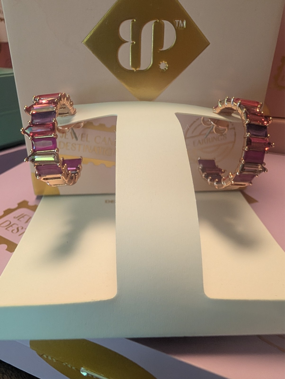 Bomb Party 2026 Jewel Candy Earrings “Bella’s Luxe” Ultra Rare Unicorn, Rio Heat
