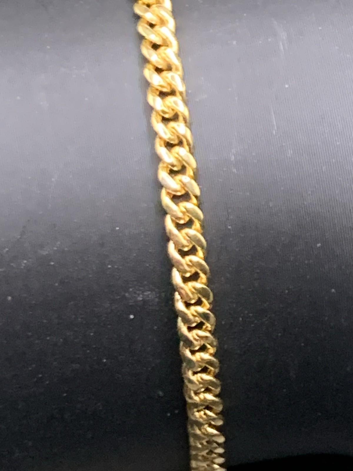 10k Yellow Gold Miami Cuban 7.5” 3.5mm