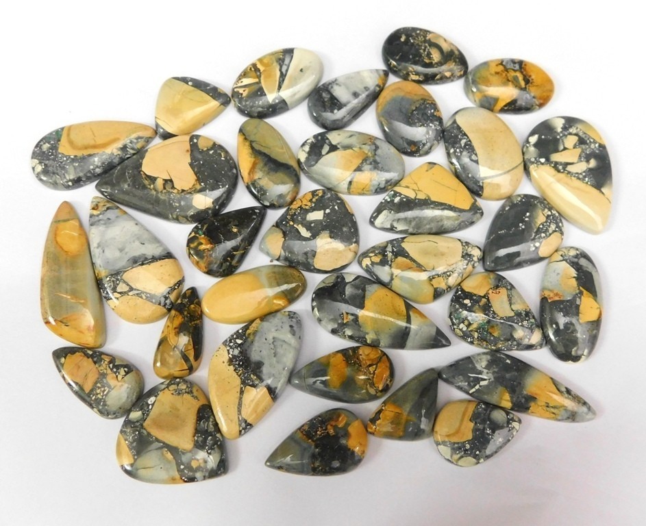 Fancy Maligano Jasper Cabochon Gemstone Jewelry Creation Wholesale Lot 71308