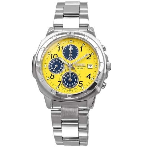 SEIKO SND409P Chronograph Watch Men’s Silver