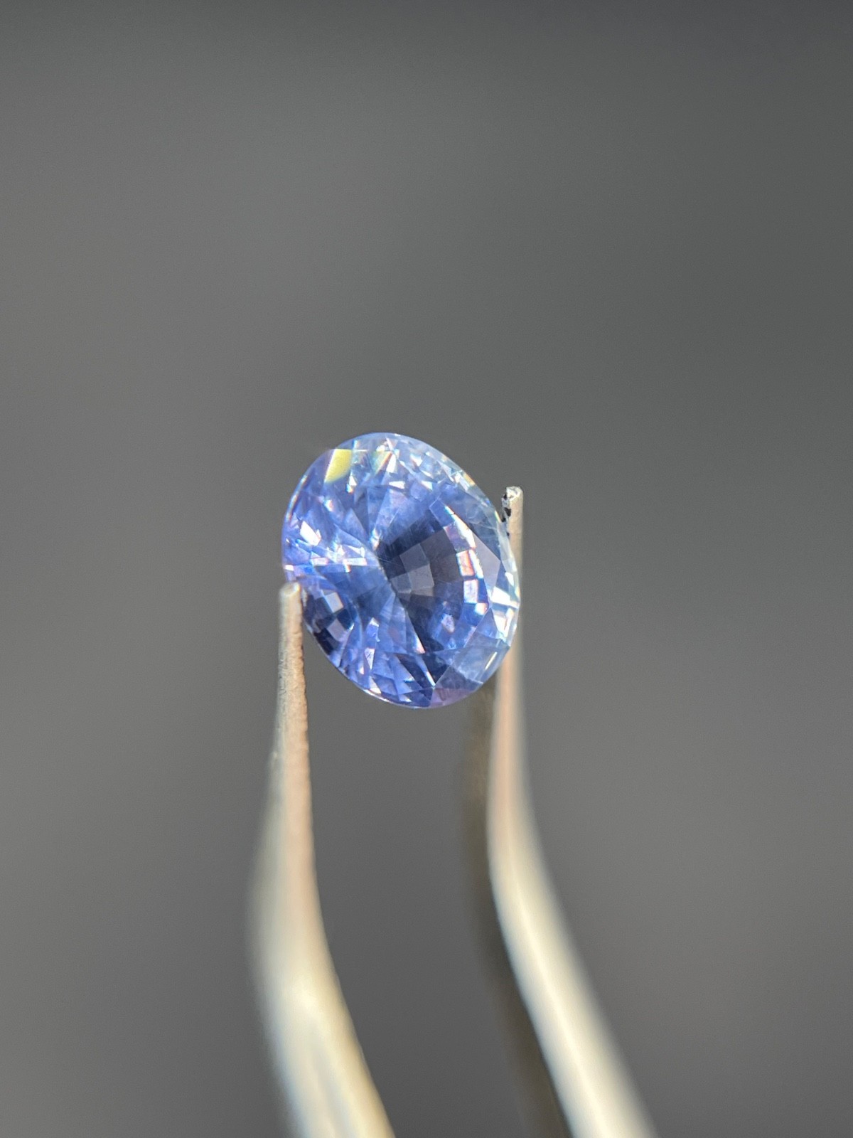 Natural Blue Sapphire 0.82 ct Oval Cut Loose Gemstone 5.96 × 4.94 mm BLS67