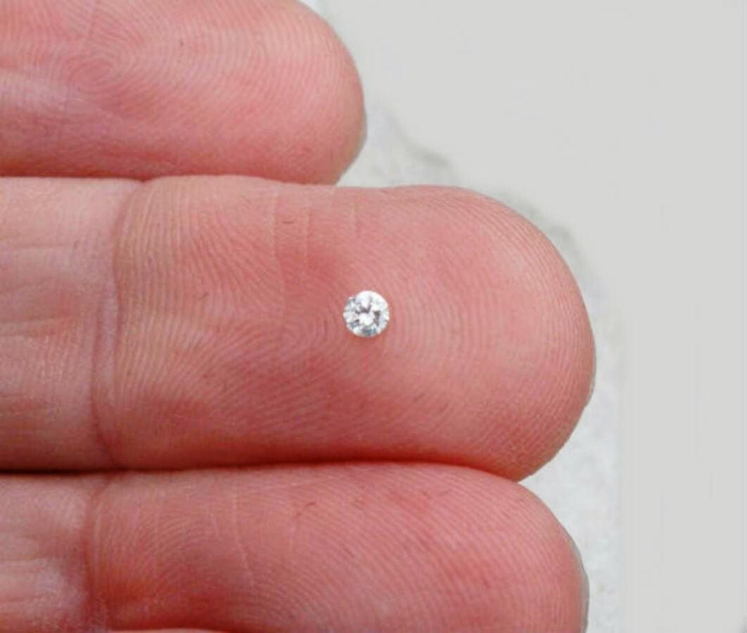 REAL NATURAL LOOSE DIAMOND 0.01 CT 1.30 MM G-H/SI ROUND SHAPE 0.05 TCW 5 PCS LOT