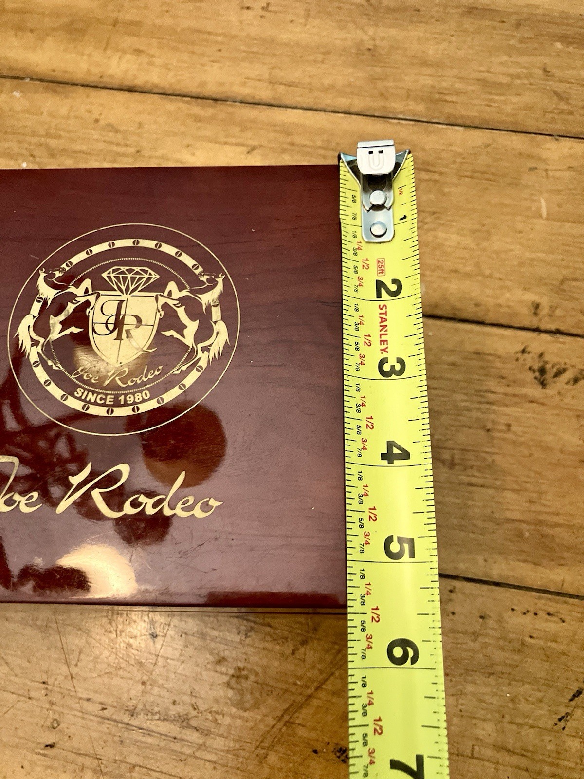 GENUINE RARE JOE RODEO ORIGINAL WATCH BOX CASE Lacquered Wood Rio 890 JR08