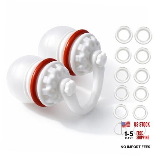 Swimming Nose Plug for Adults, One-Way Exhale Valve, Helps Keep Water Out,
