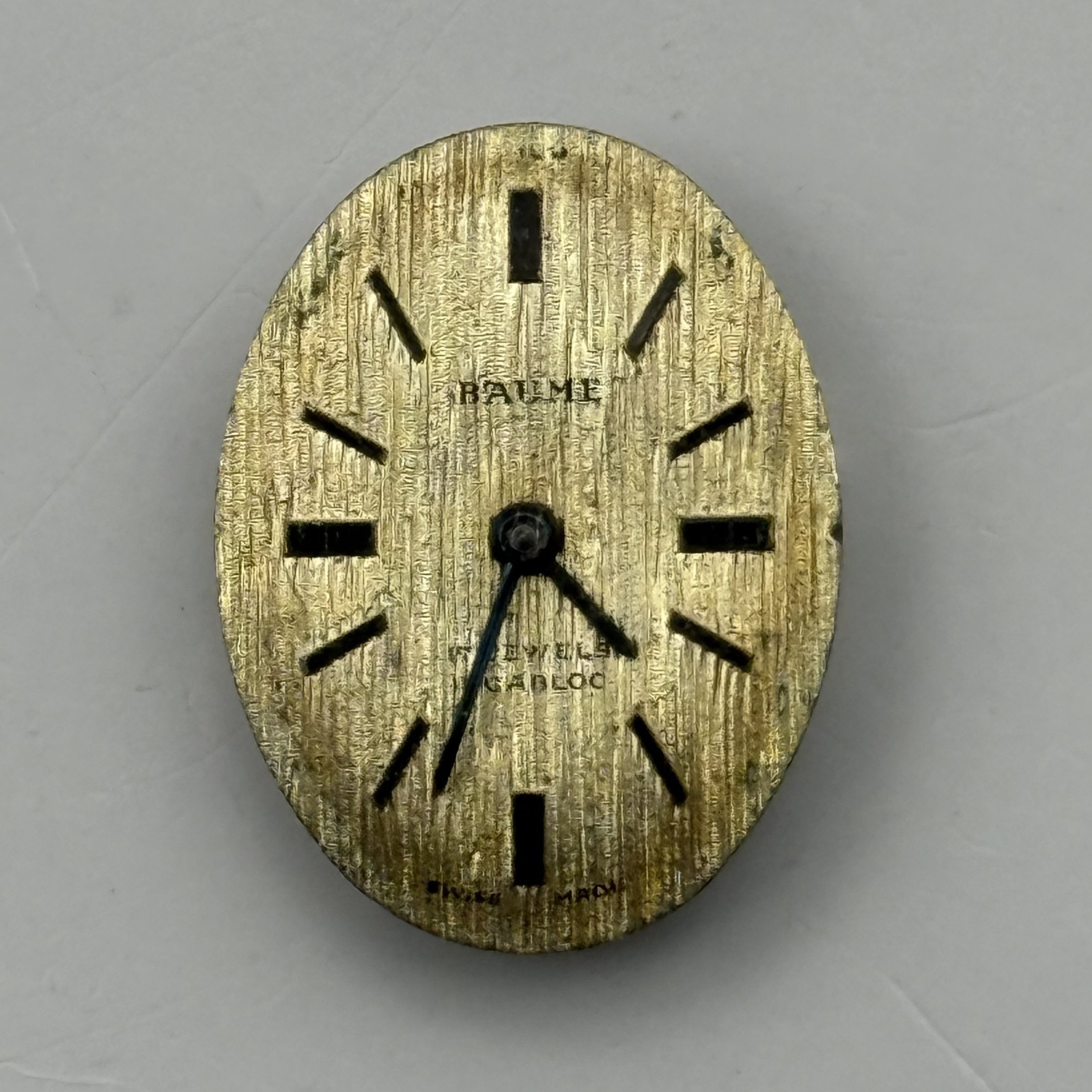 FHF 69-21 Watch Movement Baume 17 Jewels Swiss Manual Wind Parts Repair 15.3mm