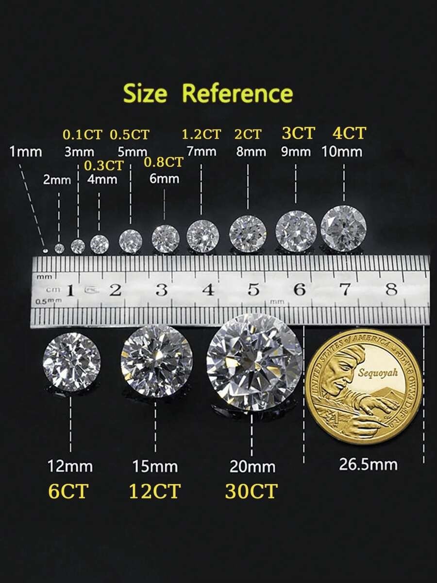 4.0 Ct TW Moissanite Solitaire Stud Earrings 14K Yellow Gold Certified FL/D Gift