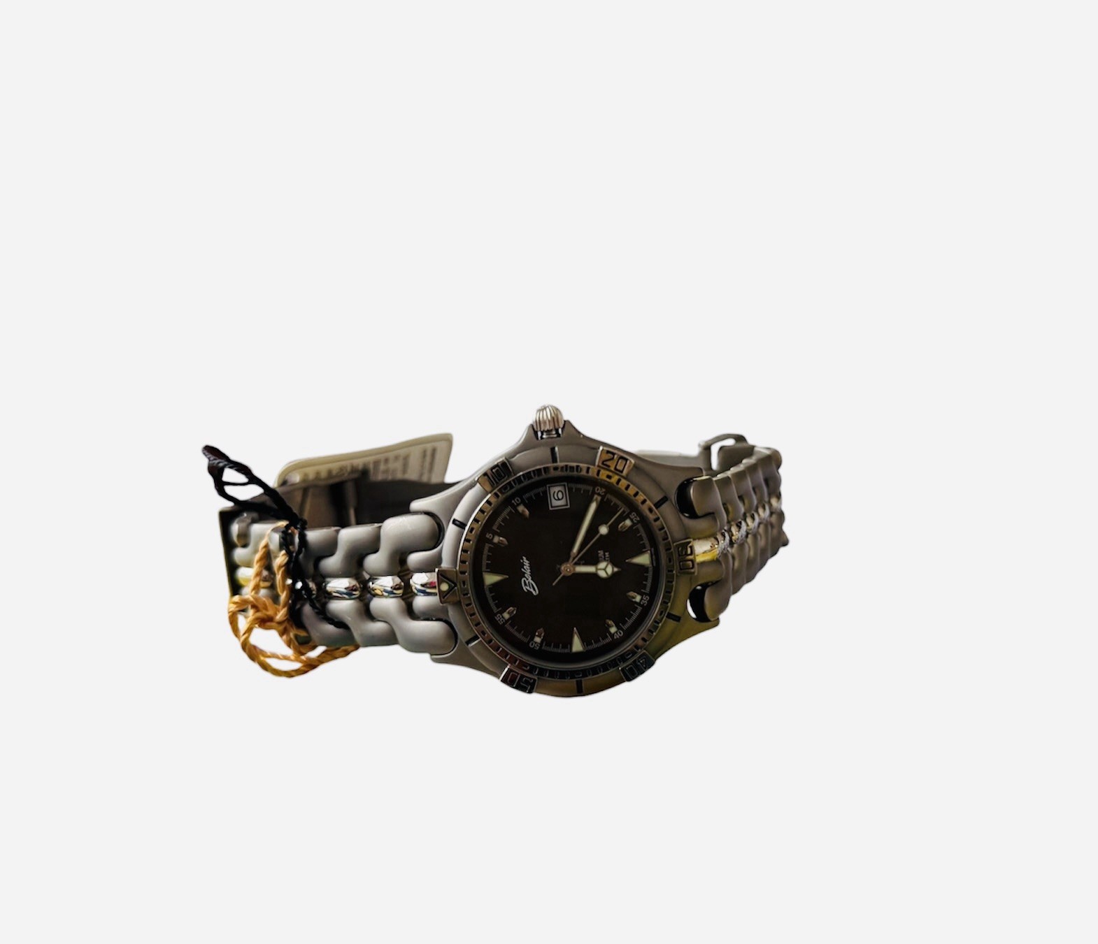 Bel Air Seapearl Titanium Diver (Model 20 ATM / 200M) Rotating Bezel With Box