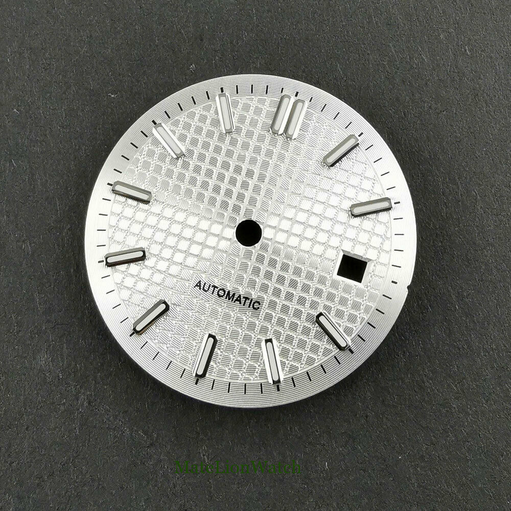 31mm Sterile Watch Dial Face Fit NH35 NH36 NH38 Automatic Movement Date