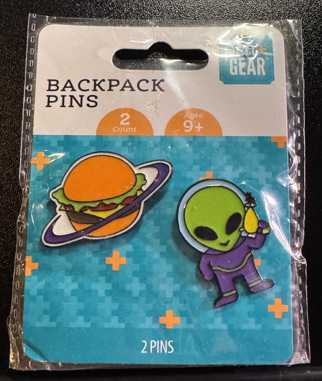 Fun Pin Bundle 3 New Backpack Pin Packs PacMan Dangle Earrings Free Mystery Pin
