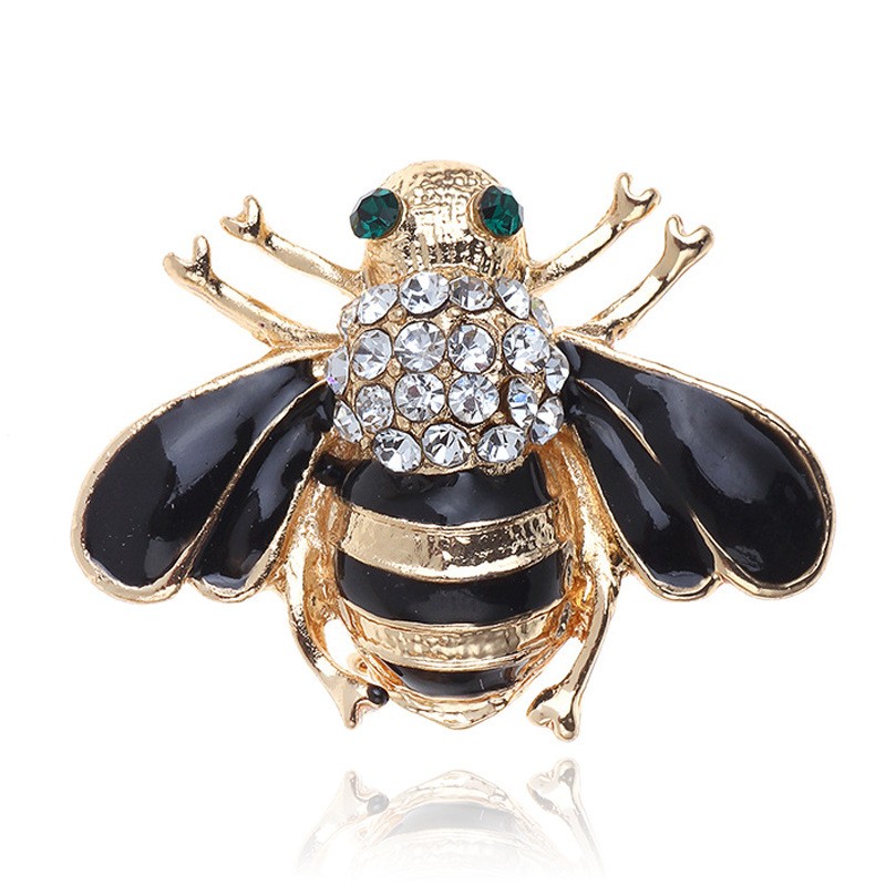 Cute bee brooch pin fashion jewellery gift for animal bee insect lover