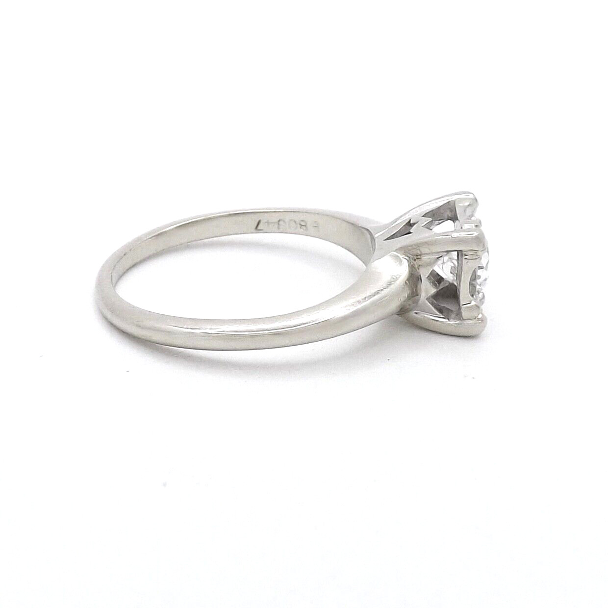 ArtCarved Wood Sons 14k Gold European Cut Diamond Engagement Ring Box Setting