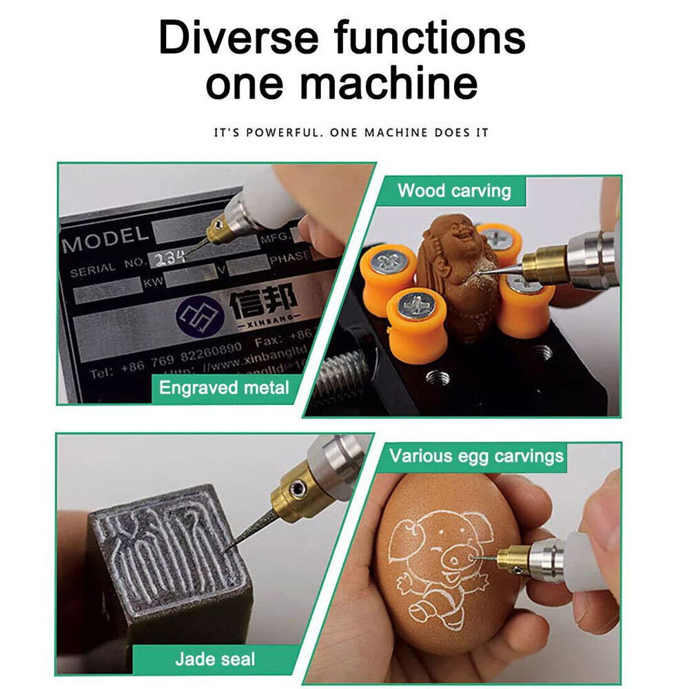 35000R/M Electric Precision Engraver Pen Engraving Tool Jewelry Wood Metal Glass