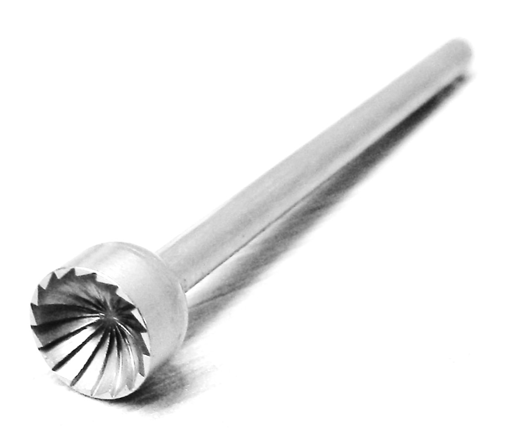 6mm Cup Bur Swiss Made Cup Burs FIG 77B Concave Cutter Size ISO 060 1Piece