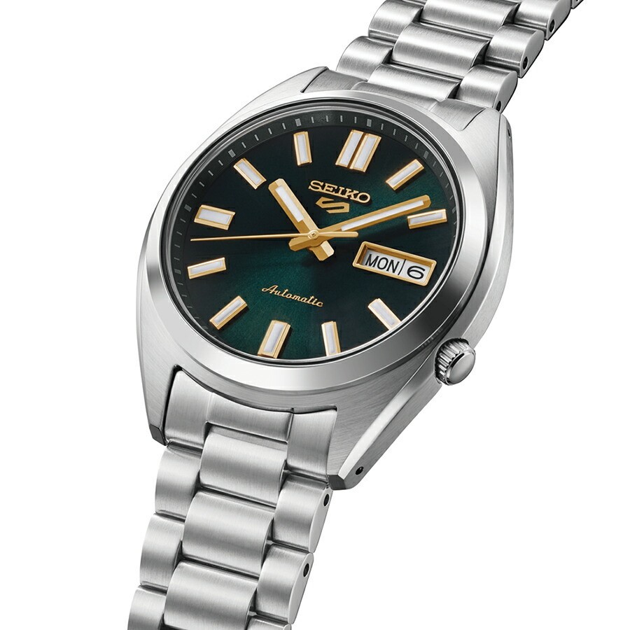 Seiko 5 SBSA293 Sports Automatic Men’s Watch Green Dial Analog 37.4mm From Japan