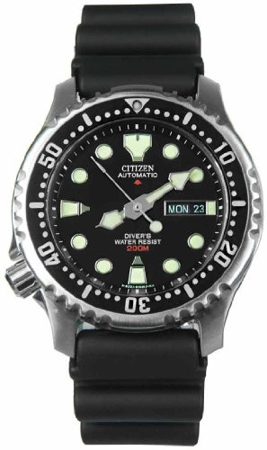 CITIZEN Promaster NY0040-09E Automatic Diver 200M Watch Black New Japan Y861084
