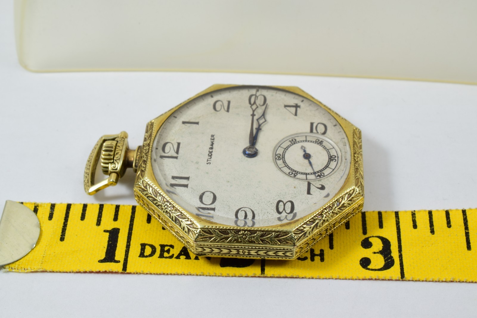 1924 South Bend 12s 14Gold-Filled 21j Studebaker Model 1 Pocket Watch