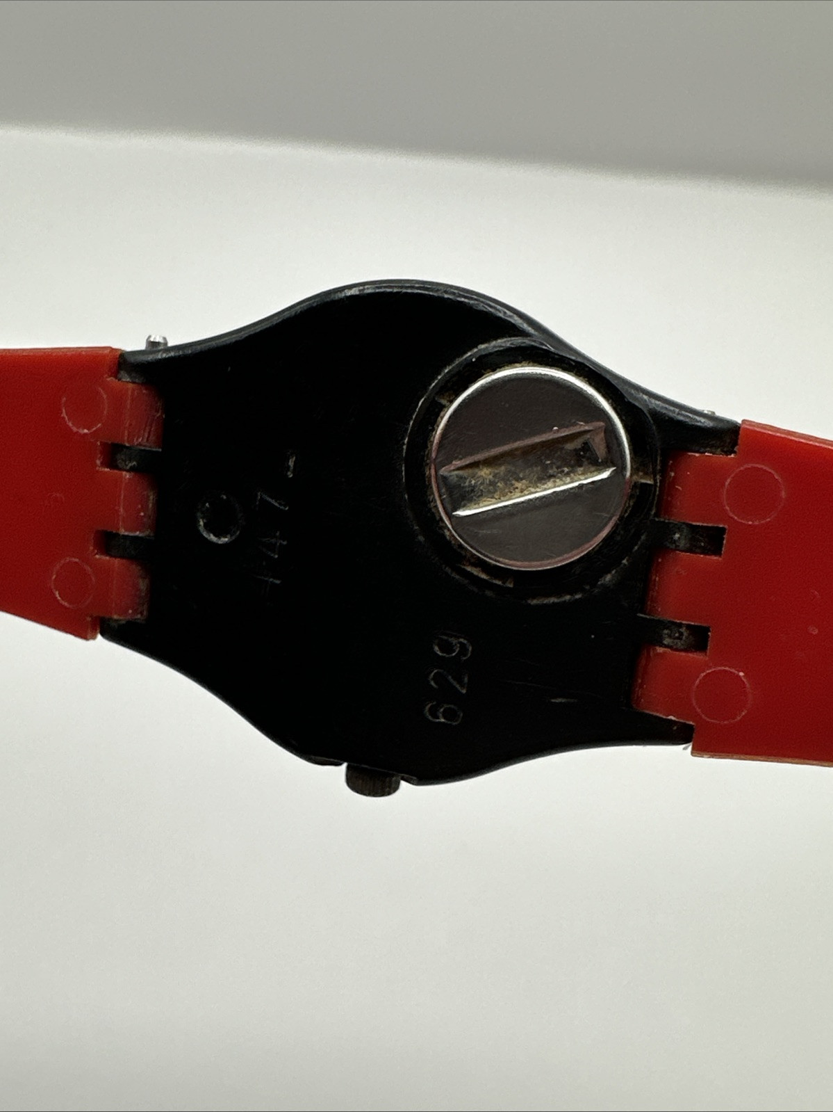 Vintage 80’s SWATCH Watch “Chrono Tech” LB104 1984 25mm