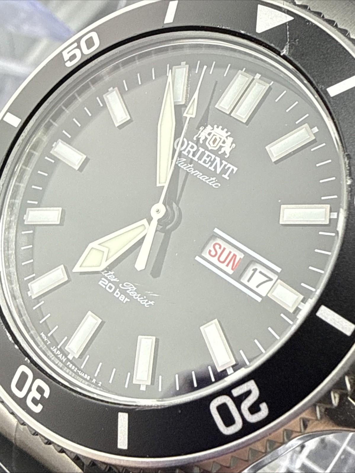 Orient Men’s Kanno Blue Dial Diver Automatic Watch 200m